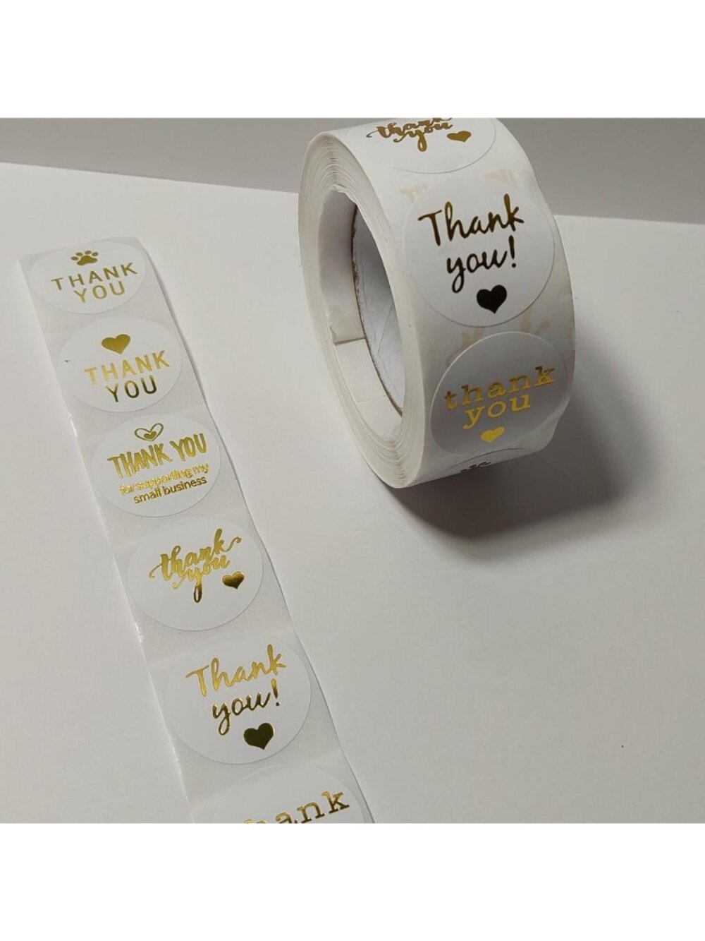 500 Thank You Sticker Roll